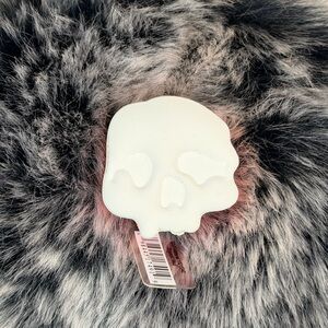 White colorful stacked Skull croc charm